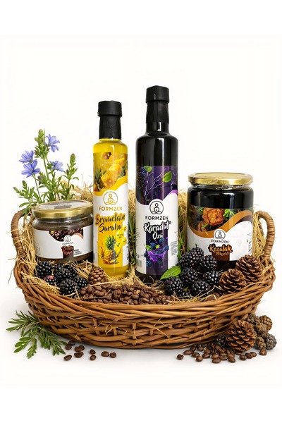 Formzen Tanışma Paketi– Hindiba Detox Kahve, Bromelain Şurubu, Karadut Özü, S...