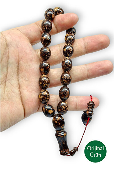 Hanedan Hediyelik Cinnamon Tree Mascot Efe Boy Prayer Beads (Grain Size 10X7 mm)