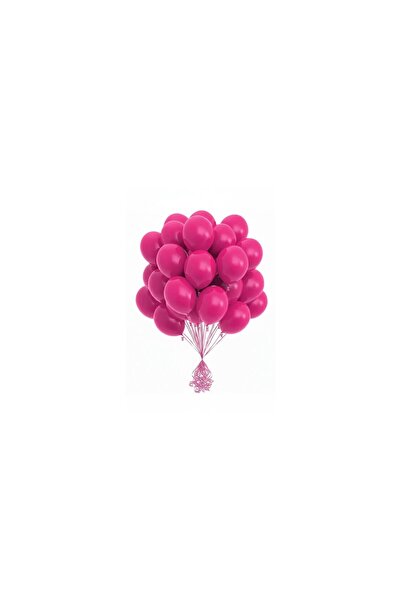 MFM Fuchsia Color Pastel Balloon 10 Pieces