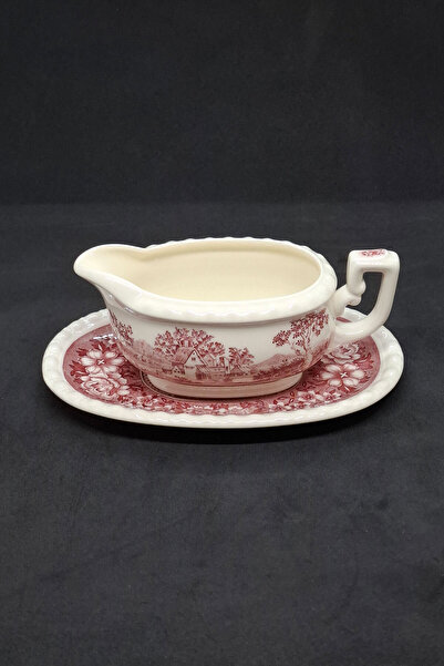 Villeroy & Boch Rusticana Porcelain Sauce Bowl with Plate 2 Pieces 180 ml