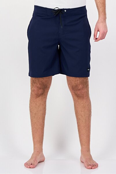 Hurley Men Brand Logo Board Shorts, Navy