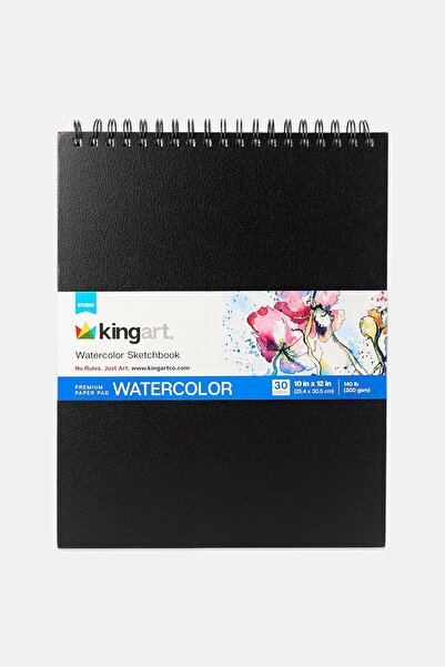 Kingart 30 Sheets Watercolor Sketchbook