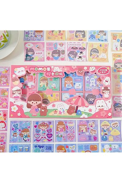 Nacario مجموعة من 200 ورقة بتصميم GUGUK Momo من NrcrioShop • Bullet Journal 1...