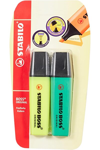 Nacario Nrcrioshop Original - Highlighter Pen - 2-Piece Blister - Assorted Co...