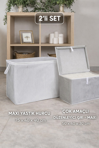 PONÇİK BEBEK Maxi Jastuk kutija za skladištenje velike veličine, maxi organiz...