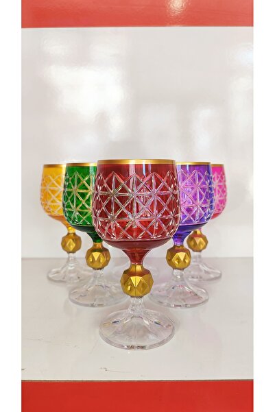 FTH DİZAYN Butterfly Collection Crystal Coffee Side Table