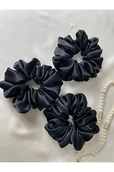 Natural محموعة 3قطع من ربطات الشعر 100٪ من الحرير الطبيعي