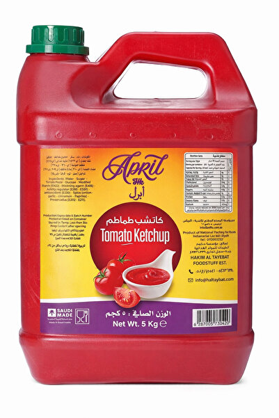 APRİL 5 kg tomato ketchup