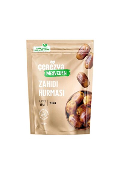 Çerezya Zahidi Hurması, Yüksek Lifli, Vegan 250g (çerezya meyveden)