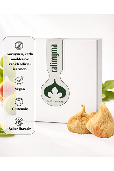 calimyrna %100 Doğal Premium Kalite Hediyelik Kuru İncir (500 g)