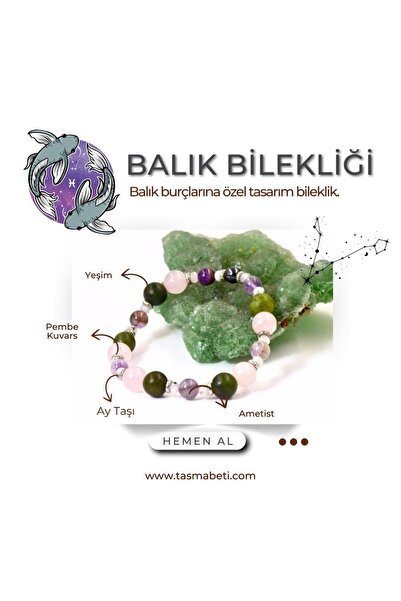 Doğaltaş سوار من الحجر الطبيعي خاص برج الحوت