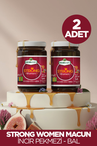 BOYRAZ HEKİM Strong Women Macun İncir Pekmezi Bal Karışımı (2 Adet x 460g)