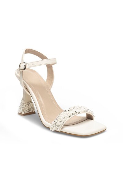 alolart Attention-Getting Heel Shoes with Stone Sands T091