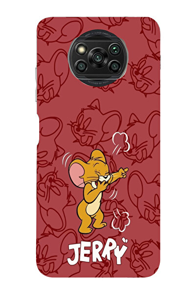 moonset Poco X3 / X3 Pro Uyumlu Baskılı Yumuşak Silikon Şeffaf Telefon Kılıfı