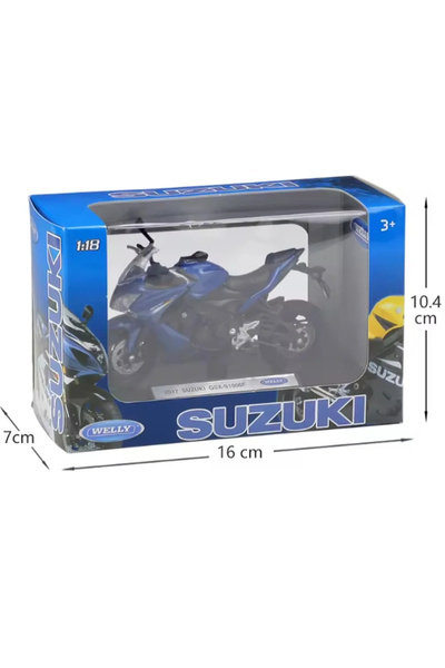 WELLY 2017 Suzuki GSX-S1000F 1:18