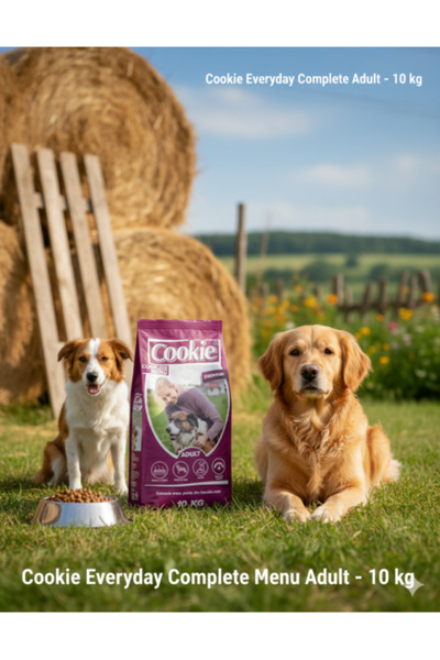 cookie Πλήρες καθημερινό μενού για ενήλικες 10 κιλά