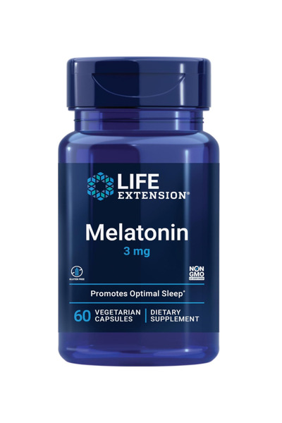 Life Extension 3 mg, Optimal Sleep Support, Healthy circadian Rhythms, Cellul...