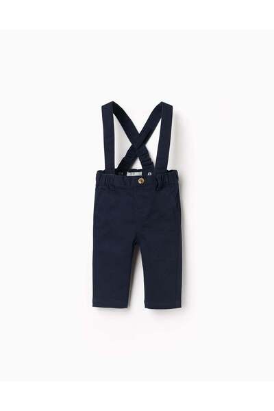Ziddy Pants Twill, Dark Blue, 9/12M