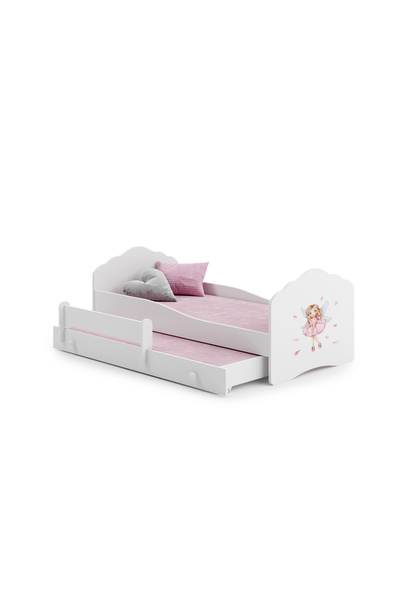Other Wave double bed 160x80 - Girl with wings