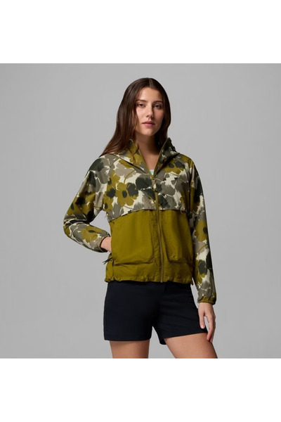 Columbia Spire Valley Printed Windbreaker Kadın Ceket