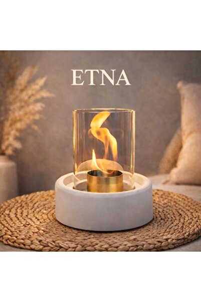 Babayani Outdoor Etna masaüstü şömine | Bioethanol yakıtlı | Dumansız | Kokus...