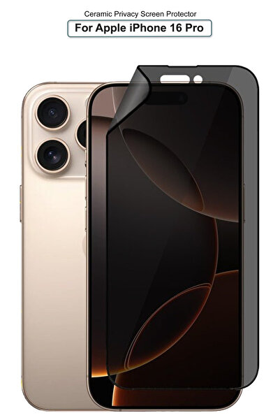 Generic Apple iPhone 16 Pro - Matte Ceramic Privacy Screen Prortector