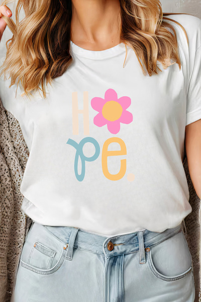 Sarah's Boutique Women's T-shirt – 100% cotton – "Hope"