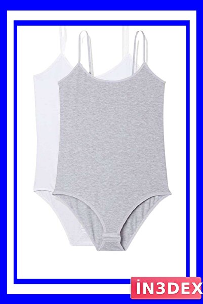 İN3DEX طقم بودي سوت بحزام حبلي ومشبك للنساء 2 قطعة