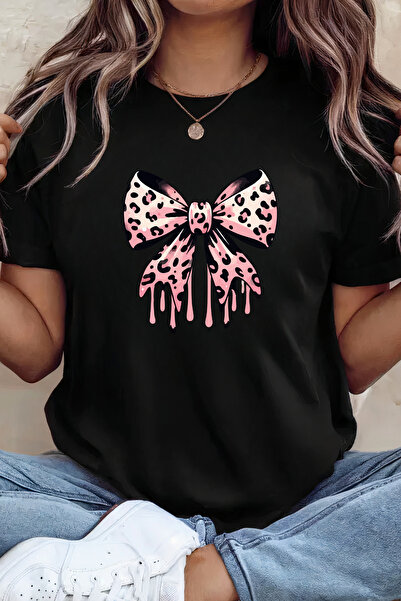 Sarah's Boutique Women's T-shirt – 100% cotton – "Wild Bow"