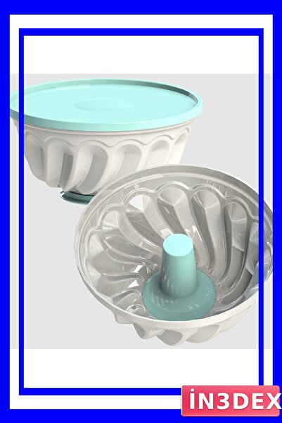 İN3DEX Practical Prep Bowl for Making Cakes and Pastries
