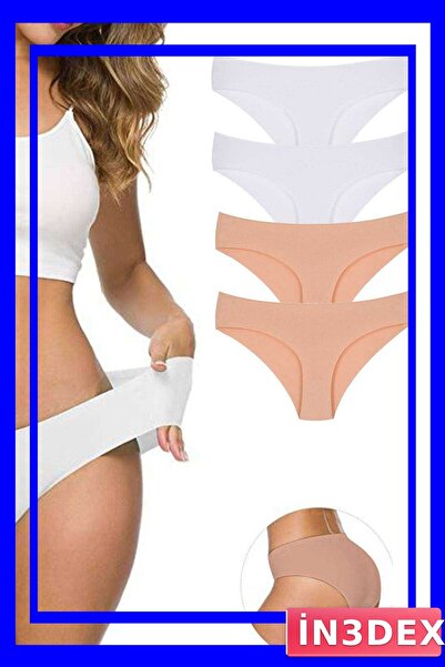 İN3DEX Seamless Laser Cut Stretch Briefs 4-Pack