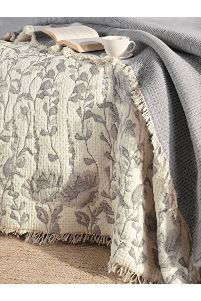 Peshtemalsan 9 KATLI %100 PAMUK ÇİFT KİŞİLİK MÜSLİN YORGAN YATAK ÖRTÜSÜ SARMA...