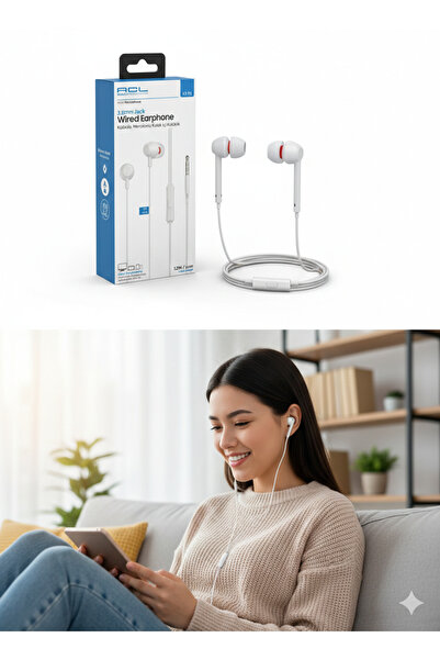 ACL KULAKLIK KABLOLU 3.5mm Jack Girişli