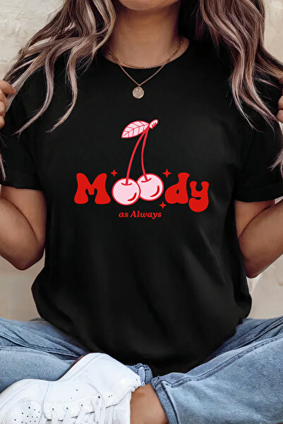 Sarah's Boutique Women's T-shirt – 100% cotton – "Moody"