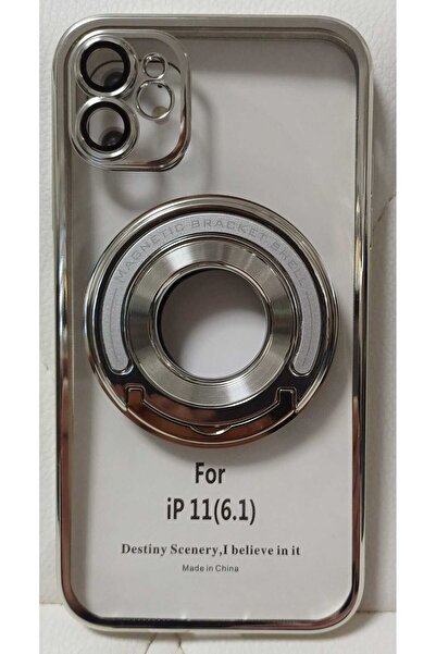 OEM iPhone 14 Pro Max silicone case with magnet GREY +2 screen protectors