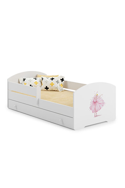 Other Children's bed Luk 160x80 with drawer - Princess in a crown