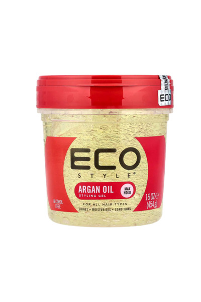 ECO STYLE جل تصفيف الشعر إيكو ستايلر الاحترافي بزيت الأرقان ثبات فائق 454ج