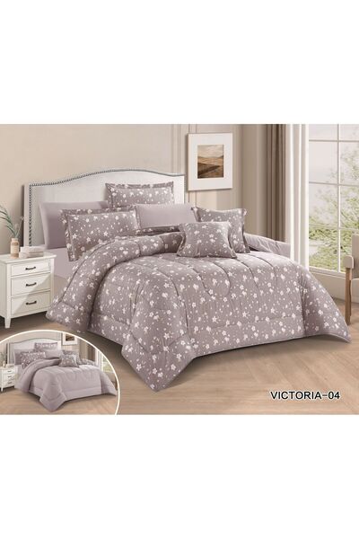 REDROSE COLOR Summer microfiber fitted sheet set (8 pieces) - Summer microfib...