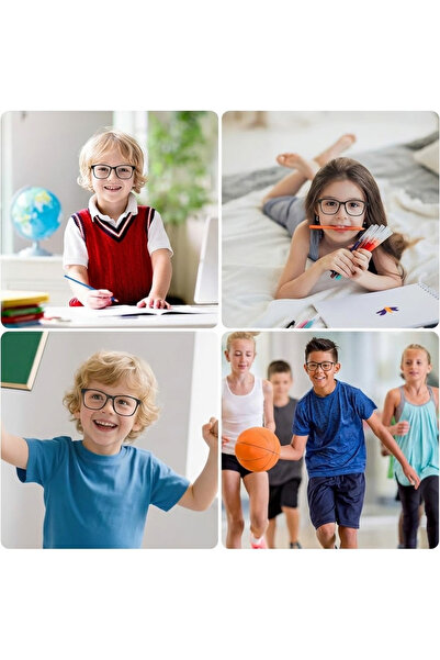 AVRALIA Rame Ochelari pentru Copii, Flexibila si Indestructibila, Clip-On cu Lentile Polarizate inclus