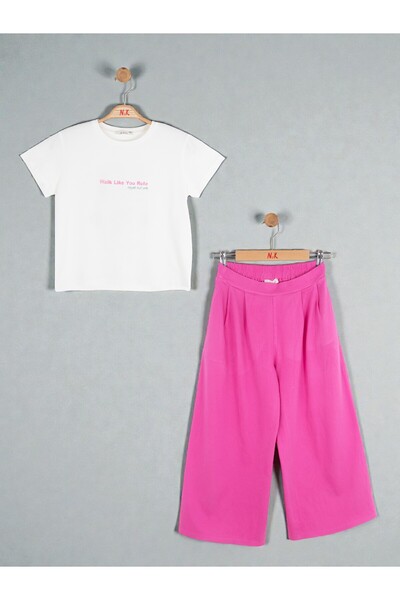 Ugly Duck NK8-14 STAROSNI RANG ROYAL T-shirt KOSTIM SA PANTALONAMA - FUKSIJA