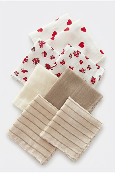 COOLMINIES Double Layered 100% Muslin Baby Mouth Wipes, Large Size Baby Wipes...