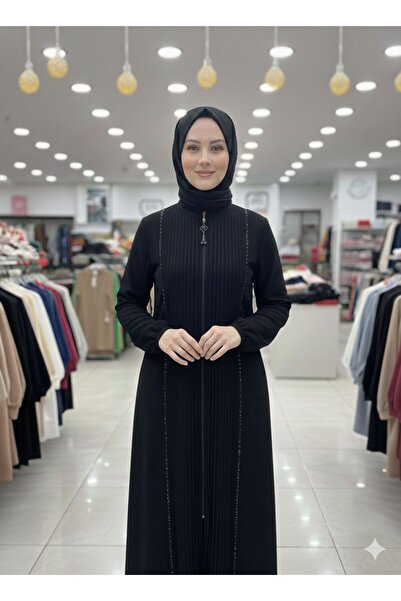 vurguns butik medine ipeği taşlı ferace
