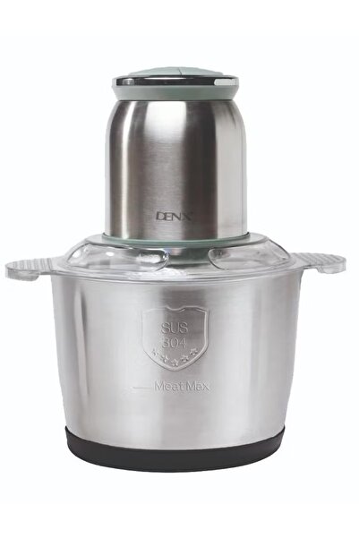 Denx مفرمة لحم كهربائية DX3208 سعة 3 لترات ومعالج طعام مع وعاء وشفرات من الفو...