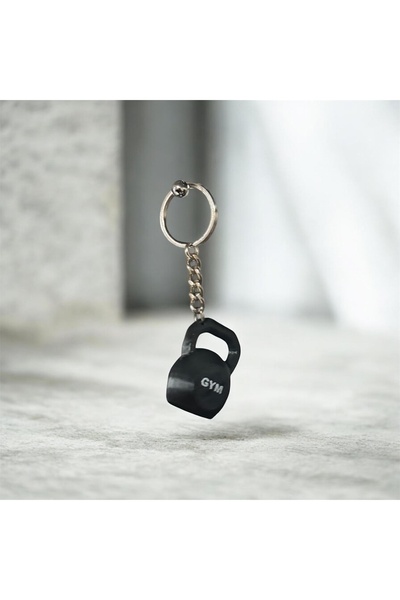 RAIZONE سلسلة مفاتيح للياقة البدنية على شكل كيتل بيل