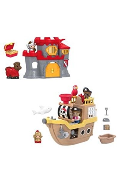 OEM Preschool Toy Castle with Pirate Ship