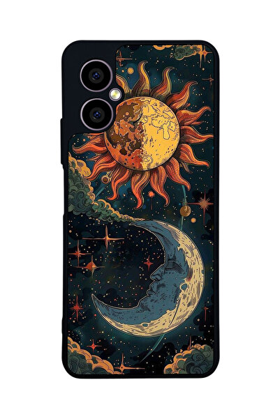 omix X5 Uyumlu Tablo Tasarımlı Glossy Mat Siyah Silikon Telefon Kılıfı