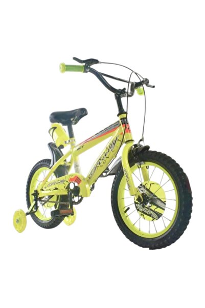 Leno 14-Inch Kids' BMX-Style Bike With Training Wheels, Adjustable Seat, And ...