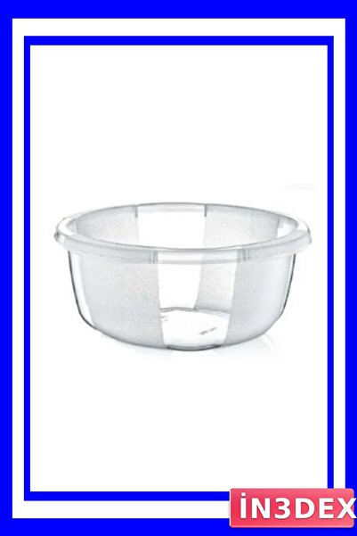 İN3DEX Round Transparent Storage Container for Kitchen
