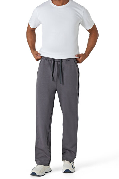 hendam Men's trousers with a comfortable elastic waistband for everyday wear