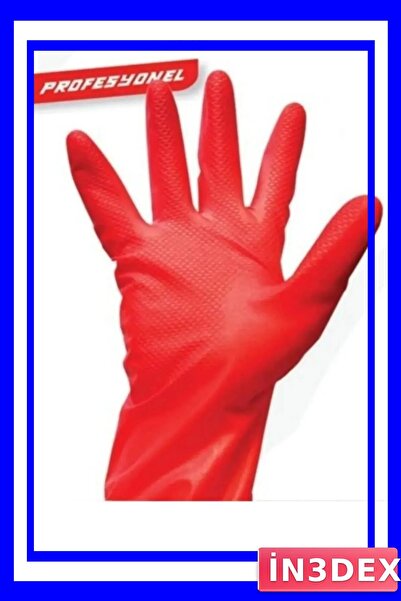 İN3DEX زوج من قفازات التنظيف وغسل الأطباق كبيرة الحجم